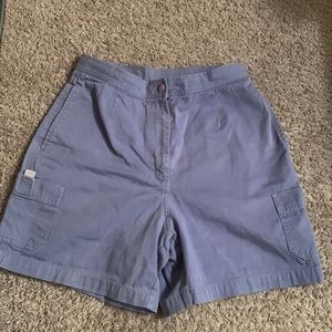 Vintage high waist cargo shorts
